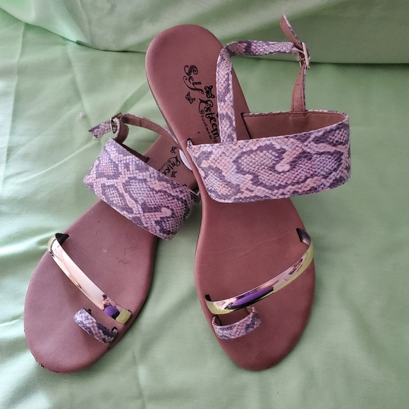 Womens Animal print Sandles - Picture 5 of 11